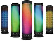 Kocaso Standing Portable Bluetooth LED Rainbow Dancing Speaker (Hands-Free Calling, Built in Mic, Powerful Sound, Blu...