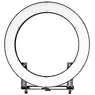 Neewer DVR-160TVC 19 inches Outer 3200-5600K SMD LED Ring Light with 4 Quarters ON/OFF Switch, Dimmer Control and Cam...