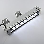 RSN LED Linear Bar Light Wall Washer 7W 6000K Cool White Color Stage Lighting Aluminum Alloy IP65 Waterproof
