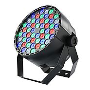 Coidak CO804 60W 54LEDS Super Bright RGB LED PAR Stage Light with DMX512 Control for Disco Club Party Bar