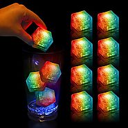 Multi Color Led Ice Cubes 12 per pack