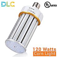 120W LED Corn Light Bulb (400-700 Watts Metal Halide/HPS Replacement), Large E39 Mogul Screw Base, UL-Listed & DLC Qu...