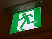 Led Light Emergency Exit Sign