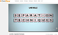 Lab Skills - Separation Techniques