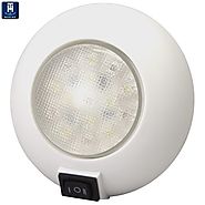 TH Marine LED-51830-DP Dome Light with Switch, Red/White