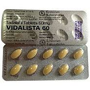 Buy Vidalista 60 mg | CIALIS 60 | Generic Vidalista Tadalafil 60 mg Online