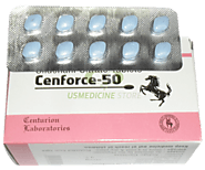 Cenforce 50 mg Tablets | Generic Sildenafil Citrate Tablets For Erectile Dysfunction