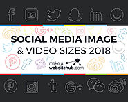 2018 Social Media Image Sizes Cheat Sheet - Make A Website Hub