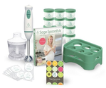 Baby Food Maker - Sage Spoonfuls Award-Winning All Natural Baby Food System - "Let's Get Started" Package with Immers...