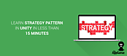 Learn #Strategy Pattern in #Unity in Less Than 15 Minutes