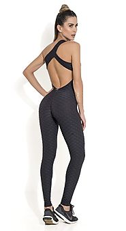 Sexy Fitted One Piece Workout Jumpsuits