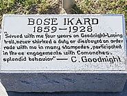 Bose Ikard's Granite Marker