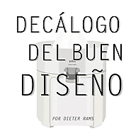 El decálogo del buen diseño de Dieter Rams