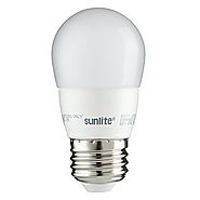 Sunlite A15/LED/5W/D/FR/30K/CD A15 LED Appliance 5W(35WEquivalent) Light Bulb Dimmable 5 Watt/35WEquivalent Light Bul...