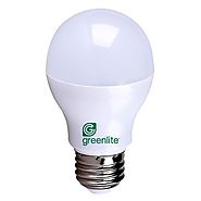 (10-pack) Greenlite 9w LED Bulb w/ Medium Base - 3000k Brightness, 60w Equivalent, Shatterproof, Omnidirectional, Dim...