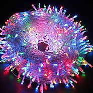 Decorative String lights 66ft 200 LEDs 8 color Changing modes Fairy Twinkle LED Light for Party, Wedding, Chirstmas, ...