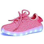 Genda 2Archer Kids 7 Colors Light Up Shoes LED Fashion Sneakers