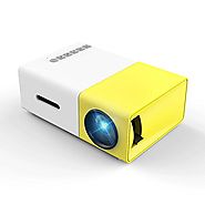 Meer YG300 Portable Mini Pico Full Color LED LCD Projector for Children Present, Video TV Movie, Party Game, Outdoor ...
