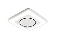 Broan 791LEDNT White 100 CFM 1.5 Sones Ceiling Mounted Energy Star Qualified Bath Fan with Soft Surround LED Lighting...