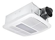Delta BreezRadiance RAD80LED 80 CFM Exhaust Bath Fan/Dimmable LED Light and Heater