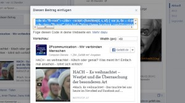 Facebook - Embedded Posts nun mit Breitenangabe möglich