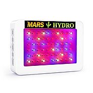 MarsHydro 300W LED Grow Light Full Spectrum for Hydroponic Indoor Plants Growing Veg and Flower