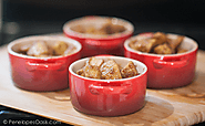 Individual Apple Pies in Le Creuset Mini Cocottes
