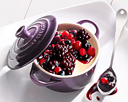 Berry Creams with Cassis