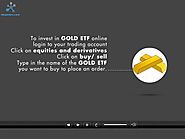 Advantages of buying Gold ETF's online explained here at HDFC Sec