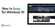 Fresh updates with the latest release of Sway for Windows 10