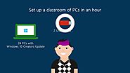 Microsoft Education Australia – Set up a classroom of PCs in an hour