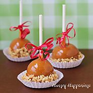 Caramel Apple Fudge Pops - A Fun Little Treat for the Holidays