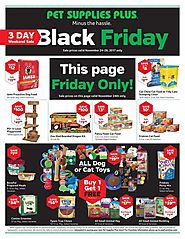 Pet Supplies Plus 2017 Black Friday Ad