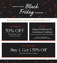 Barnes and Noble 2017 Black Friday Ad