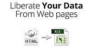 Extract data from any websites into a spreadsheet