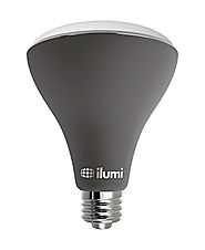 ilumi Outdoor Bluetooth Smart LED BR30 Flood Light Bulb, 2nd Generation - Smartphone Controlled Dimmable Multicolored...