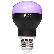 Flux Bluetooth LED Smart Light Bulb - App Controlled Wireless Multicolor Changing Light - Sunrise Wake Up Light, Suns...