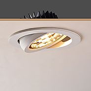OBSESS 12W 4-Inch LED Ceiling Light Downlight Spotlight Recessed Lighting Fixture Adjustable Gimbal Downlight Recesse...