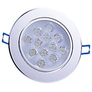 LEMONBEST Super Bright Cool White 121W LEDs Ceiling Light Spotlight Recessed Downlighting Decoration