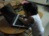HP Laptop usage by a toddler
