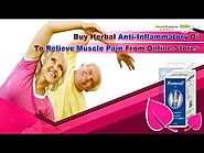 Buy Herbal Anti-Inflammatory Oil To Relieve Muscle Pain From Online Stores