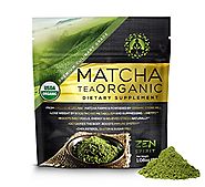 Organic Matcha Green Tea Powder, Japanese Premium Culinary Grade, Unsweetened & Sugar Free - USDA & Vegan Certified -...