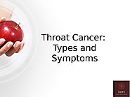 Throat cancer types and symptoms