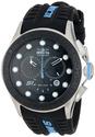 Invicta Men's INVICTA-10841 S1 Rally Chronograph Black Dial Black Silicone Watch