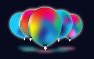 Premium Celebright LED Balloons - Changes Colors - Turns On and Off - Great for Parties and Birthdays - 5 Balloon Pac...