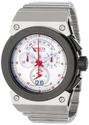 Invicta Men's 11931 Akula Reserve Chronograph Silver Dial Stainless Steel Watch