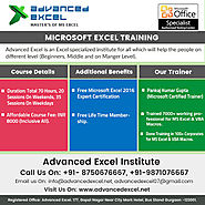 Excel Training in Gurgaon | Advanced Excel Training in Gurgaon