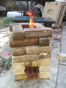 Homemade rocket stove videos and information