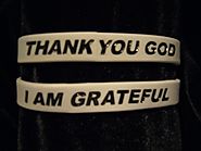 Create Personalized Rubber Bracelet To Celebrate Thanksgiving Day