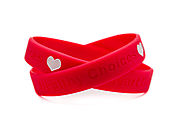 Rubber Bracelets Raise Awareness For Congenital Heart Defect - Make Your Wristbands